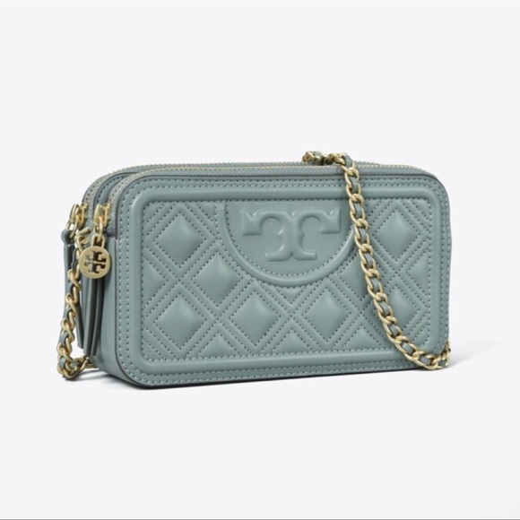 🎀NeW! Tory Burch Fleming Double Zip Mini Bag - Picture 6 of 16